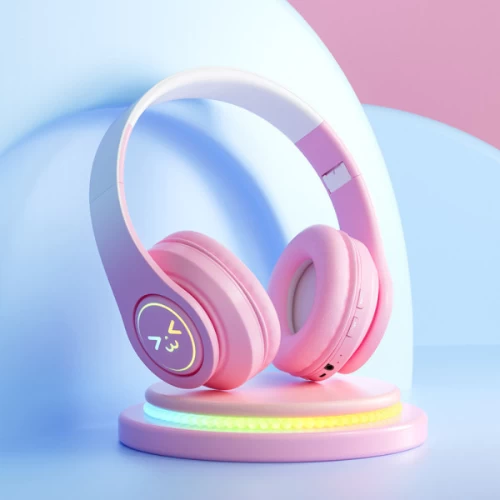 Foldable Wireless Bluetooth Headphone With SD Card Support, Music Gaming Bluetoo