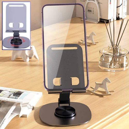 360 Degree Rotatable Adjustable Mobile Phone Holder, Portable Table Support Desk