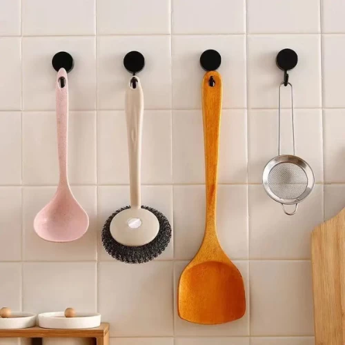 Wall Mount Self-Adhesive Multi-Purpose Without Drilling Bathroom Kitchen Towel H
