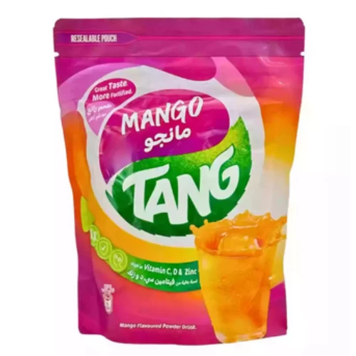 Tang Mango Flavored Powder Drink High In Vitamin C,D & Zinc- 375gms