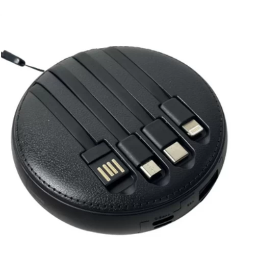 Yourz 4In1 High Capacity Portable Power Bank Comes With Four Wire- 4500mah