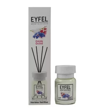 Eyfel Reed Diffuser Liquid Home Fragrances, Orchid Fragrance With Sticks- 120ml