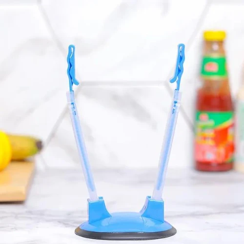 Adjustable Non-Slip Baggy Holder Hand Free Plastic Freezer Bag Kitchen Gadget Fo