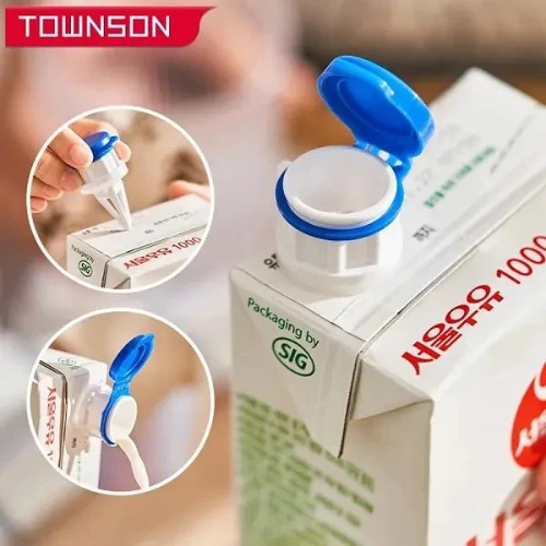 Premium Quality Drink Shifter Caps Silicone Milk Pourer Bottle Divider Kitchen A