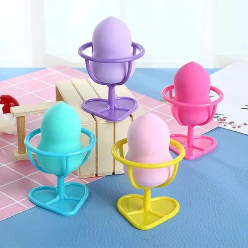 Colorful Sponge Puff Beauty Blender Organizer Protective Makeup Sponge Holder