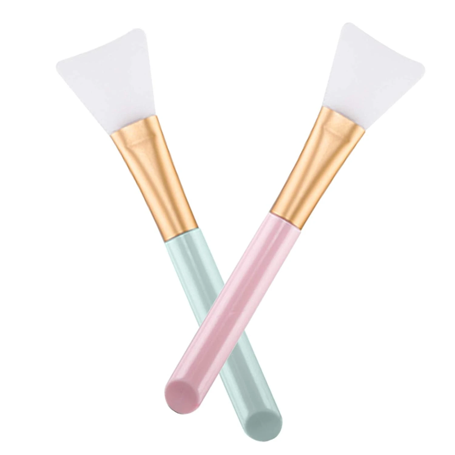 Silicone Mud Mask Brush - Aloe Vera Infused - Perfect for Makeup & Facial Treatm