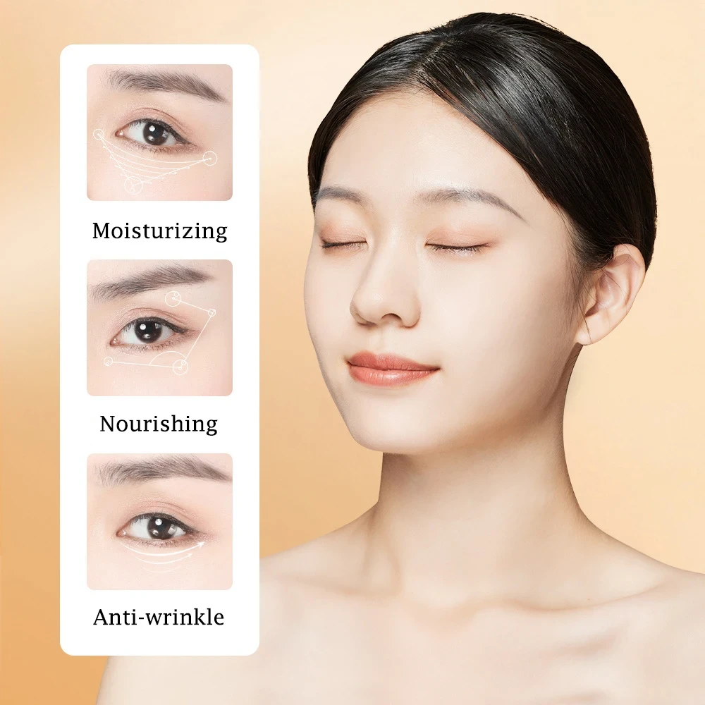 Rose Hyaluronic Anti Aging Eye Cream Anti Dark Circles Face Care Skin Tighten Mo