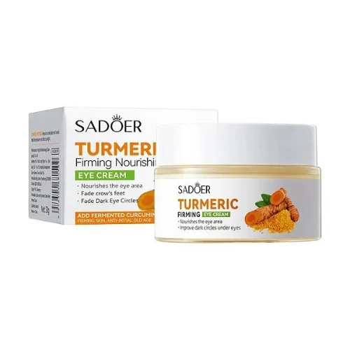 Turmeric Firming Eye Moisturizer Whitening Cream Dark Circles Remover Tightening
