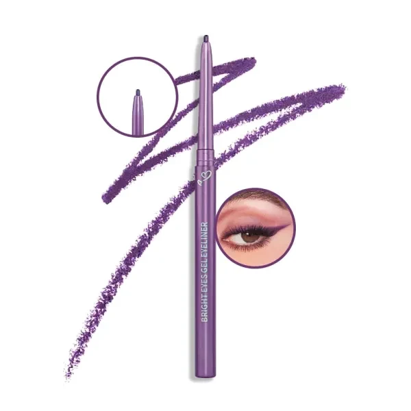 Water Resistant Easy Wearing High Pigmented Quick-Drying Matte Finish Gel Eyelin