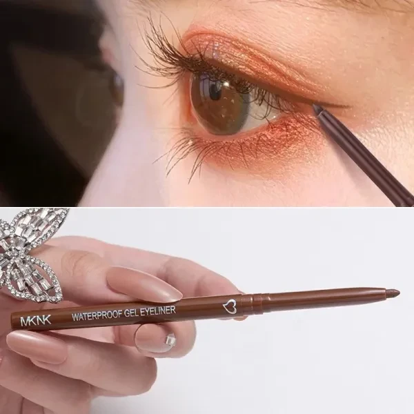 Water Resistant Easy Wearing High Pigmented Quick-Drying Matte Finish Gel Eyelin