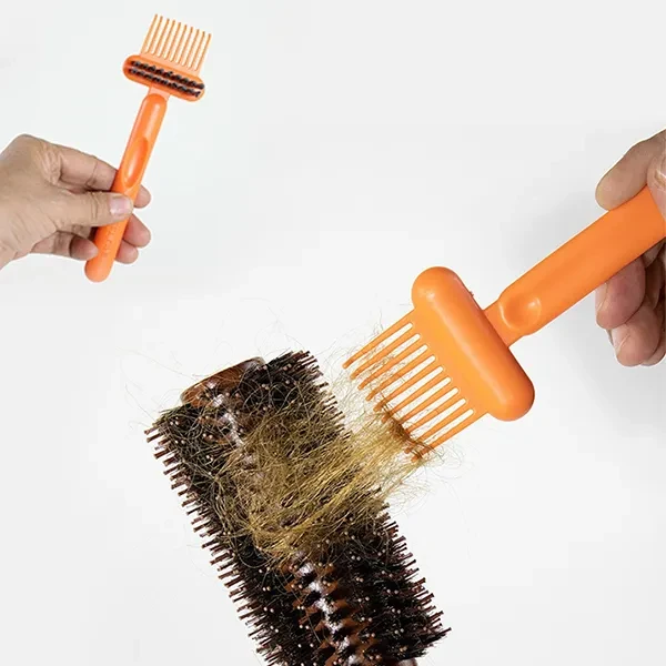 Long Handle Hair Brush Cleaning Tool Comb Brush Hair Remover Rake Comb Dust Remo