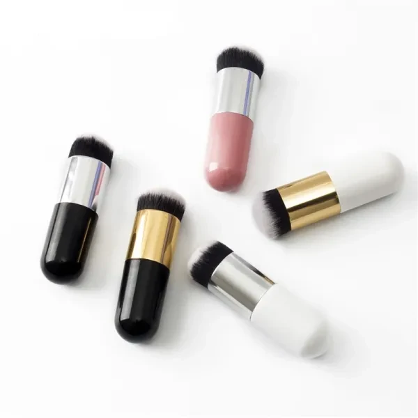Small Size Round Head Makeup Brush Soft Bristle Face Cream Powder Makeup Foundat