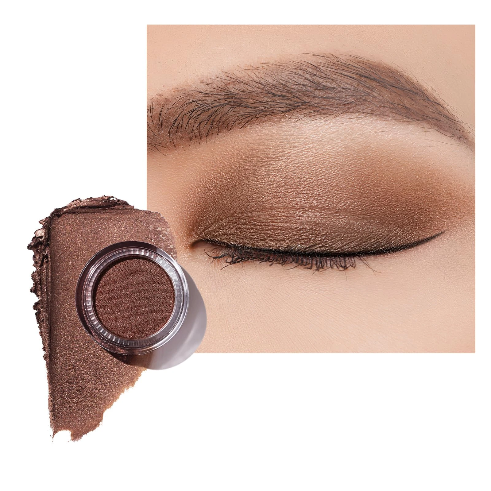 Spherical Design Non-Irritating Waterproof Highlighter Powder Women Matte Eyesha