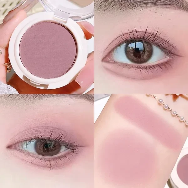 Spherical Design Non-Irritating Waterproof Highlighter Powder Women Matte Eyesha