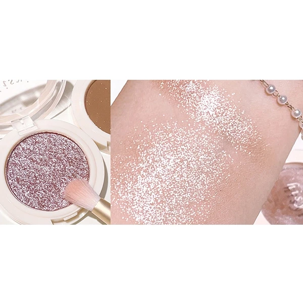 Spherical Design Non-Irritating Waterproof Highlighter Powder Women Matte Eyesha