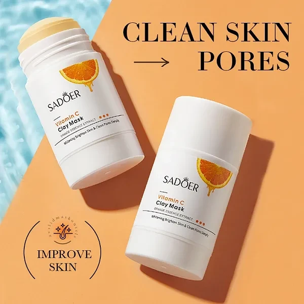 Sadoer Deep Cleansing Mask Moisturizing Restorative Solid-vitamin C For Face Use