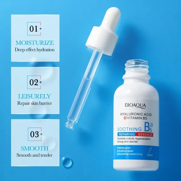 Vitamin B5 Hyaluronic Acid Moisturizer Personal Facial Care Skin Glowing Repairi