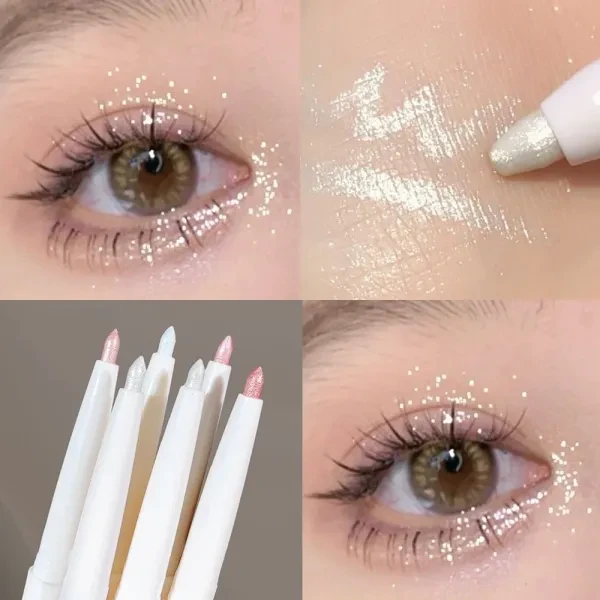 Water Resistant Non-Irritating Facial Makeup Women Glitter Highlighter Eyeshadow