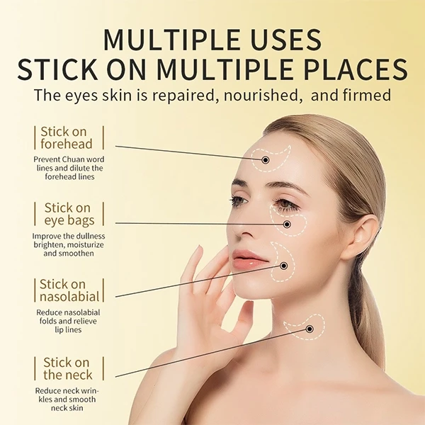 30 Pairs Anti Dark Circles Eye Patches Anti-Aging Highly Moisturizing Starry Eye