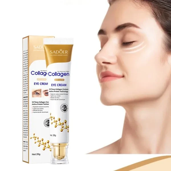 Firm Collagen Moisturizing Anti-aging Eye Cream for Black Circles Fades Fine Lin