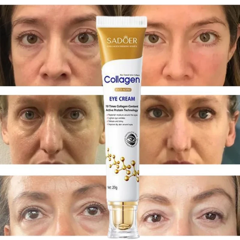 Firm Collagen Moisturizing Anti-aging Eye Cream for Black Circles Fades Fine Lin