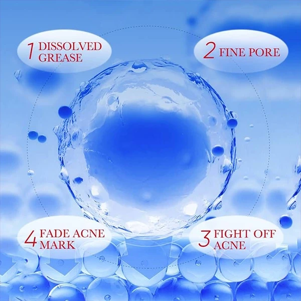 Salicylic Acid High Pigmented Skin Care Anti-Acne Removal Cream Facial Cleanser