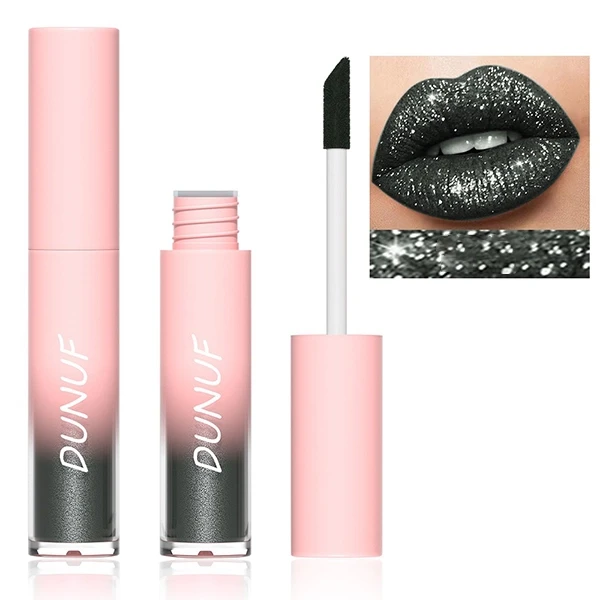 Waterproof Colorful Metallic Lip Care Long Lasting Shimmer Liquid Diamond Matte