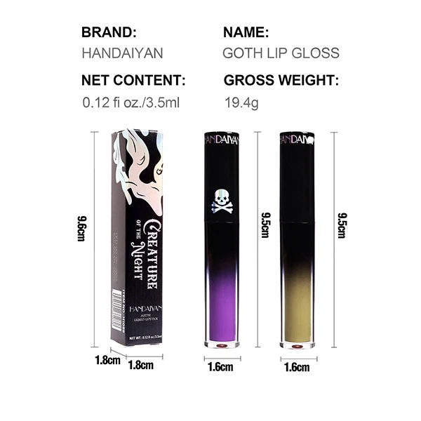 Long Lasting Lip Makeup Matte Non-Fading High Pigmented Waterproof Quick Drying
