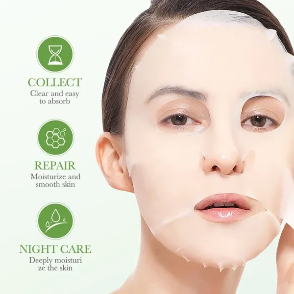 Multi Natural Plants Extraction Face Mask Hydrating Anti Aging Brightening Skin