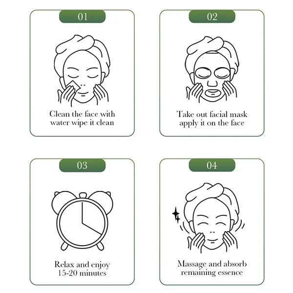 Sea Grape Dry Skin Hydrating Face Mask Deep Moisturizing Anti-aging Skin Care Fa