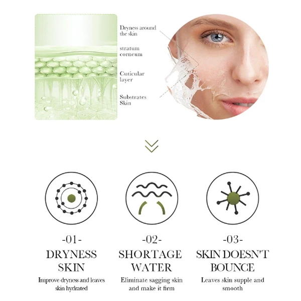 White Truffle Yeast Face Mask Dry Skin Hydrating Moisturizing Facial Mask Anti A