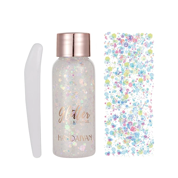 3pcs Sparkling Glitter Eye Sequin Shadow Gel - Full Coverage Waterproof