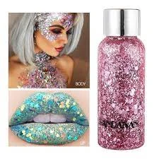 3pcs Sparkling Glitter Eye Sequin Shadow Gel - Full Coverage Waterproof