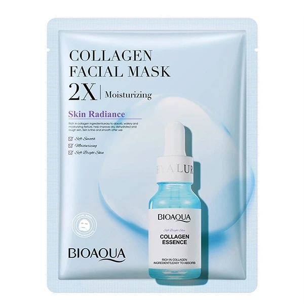 Glowing Skincare Anti-Pores Deeply Nourishing Collagen Essence Facial Mask Sheet