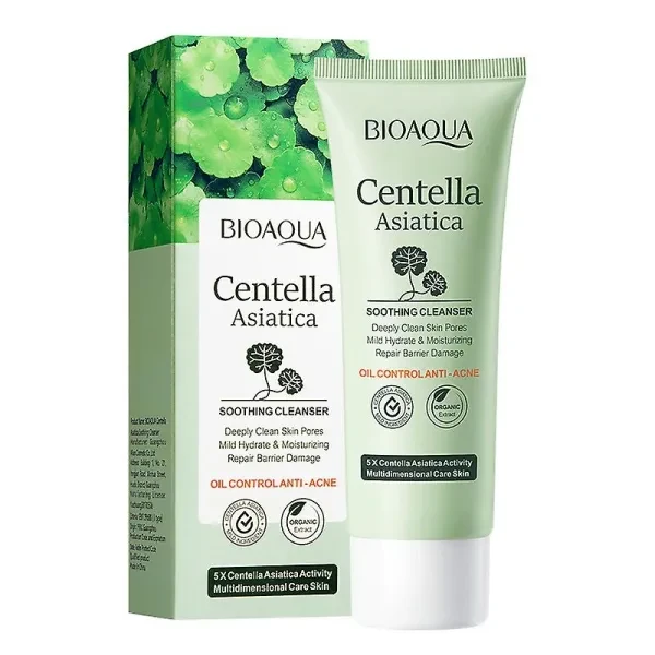 Deeply Clean Skin Pores Highly Moisturizing Oil Control Anti-Acne Facial Cleanse