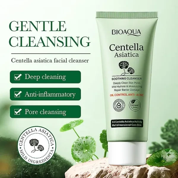 Deeply Clean Skin Pores Highly Moisturizing Oil Control Anti-Acne Facial Cleanse