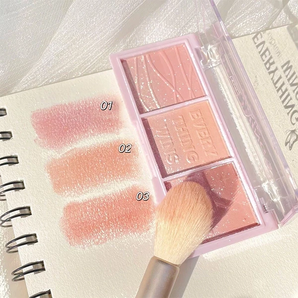Portable Multi Tones Long Lasting Sweat Proof Women Makeup Face Grooming Natural