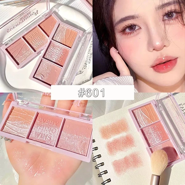 Portable Multi Tones Long Lasting Sweat Proof Women Makeup Face Grooming Natural