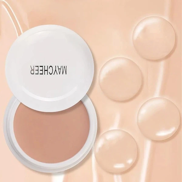 Skin Enhancement Face Oil Control Water Resistant Contour Foundation Cream - 02