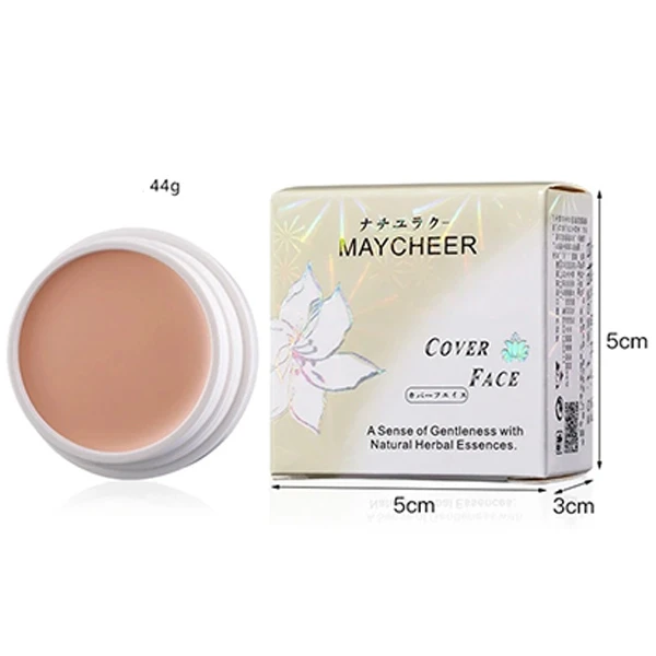Skin Enhancement Face Oil Control Water Resistant Contour Foundation Cream - 02