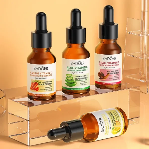 Vitamin C Face Serum Wrinkle Spot Remover Anti Aging Snail Essence Whitening Ant