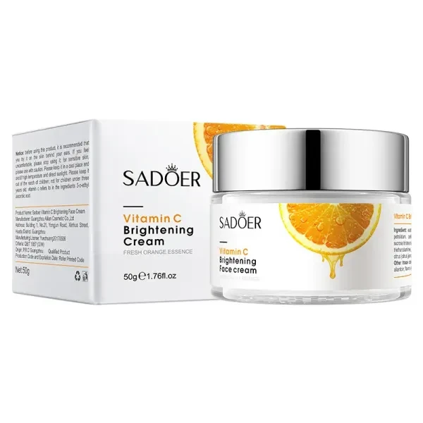 Brightening Vitamin C Cream Moisturizing Whitening Cream Lightening Skin Care Fa