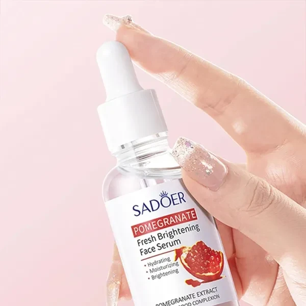 Pomegranate Fresh Brightening Face Serum Oil Deep Moisturizing Reducing Fine Lin