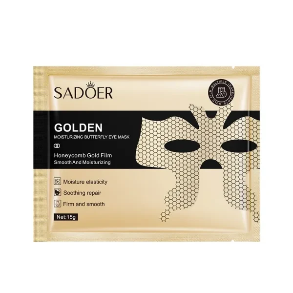 2 Pcs Golden Butterfly Eye Mask Anti Wrinkle Moisturizer Anti Aging Sagging Wrin