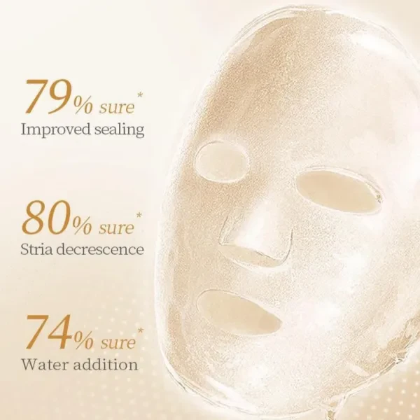 2 Pcs Moisturizing Anti Wrinkle Face Masks Repair Brightening Skincare Collagen