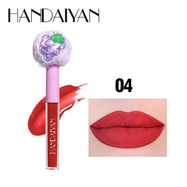 Luxury Fruit Design Long Lasting Non-Stick Waterproof Quick Dry Lip Care Lipstic