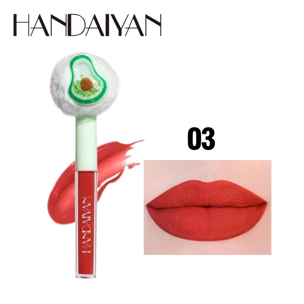 Luxury Fruit Design Long Lasting Non-Stick Waterproof Quick Dry Lip Care Lipstic