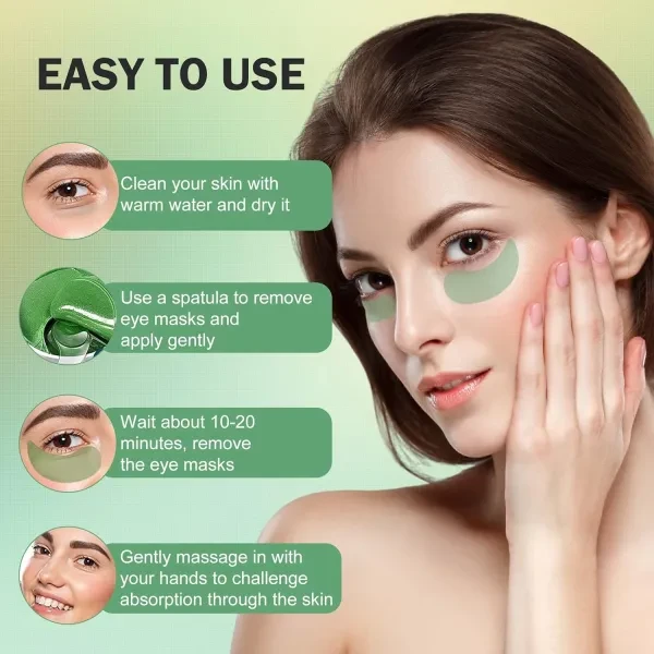 30 Pairs Anti Dark Circles Eye Patches Set Anti-Aging Highly Moisturizing Soft E