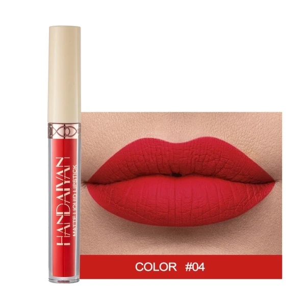 Waterproof Long Lasting Matte Lip Care Luxury Non-Smudge Women Lipstick - 03
