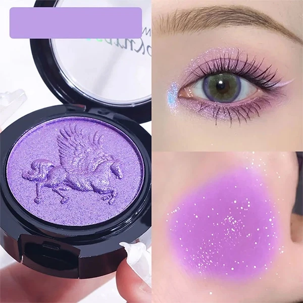 Purple Passion Eyeshadow Palette - Long-lasting Glitter Design